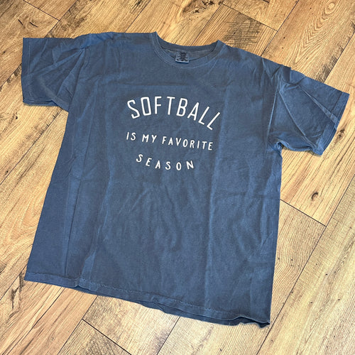 Softball is my Favorite Season - Blue