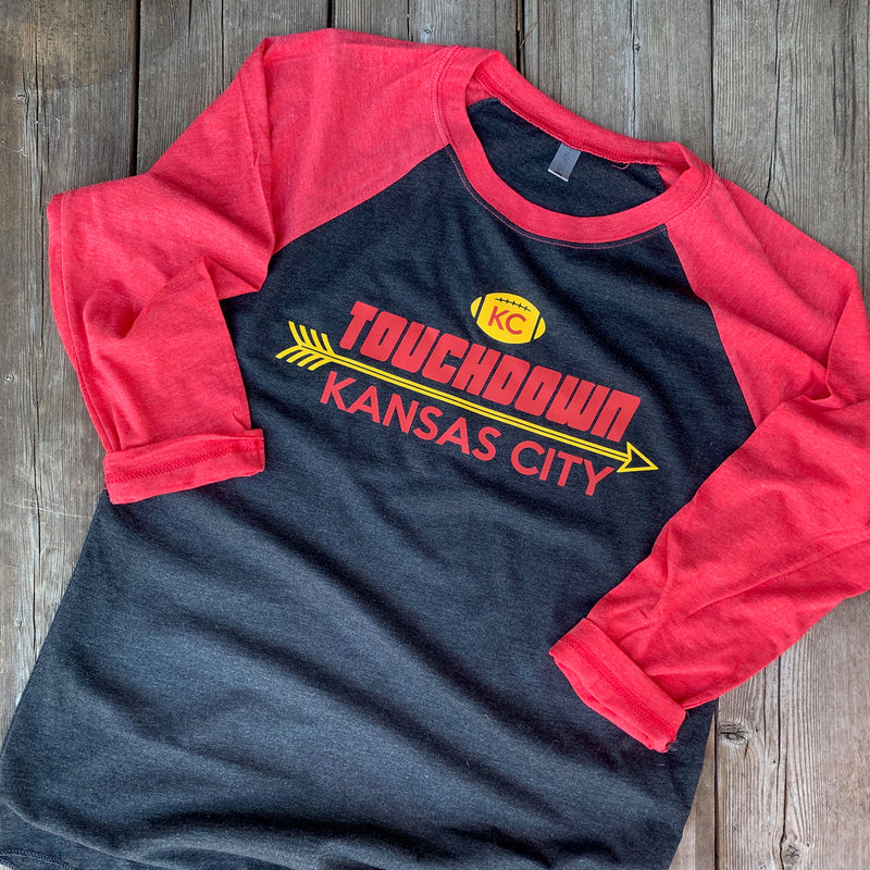 Touchdown Kan Zuh City Touchdown Kansas T-Shirt - KitOmega